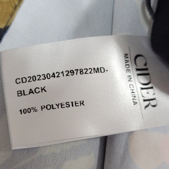 NWT Cider Curve Fruit & Floral On/Off Shoulder Slit Midi Dress 2XL - Picture 10 of 11